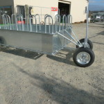 Additional feeder mobile double axle fully enclosed